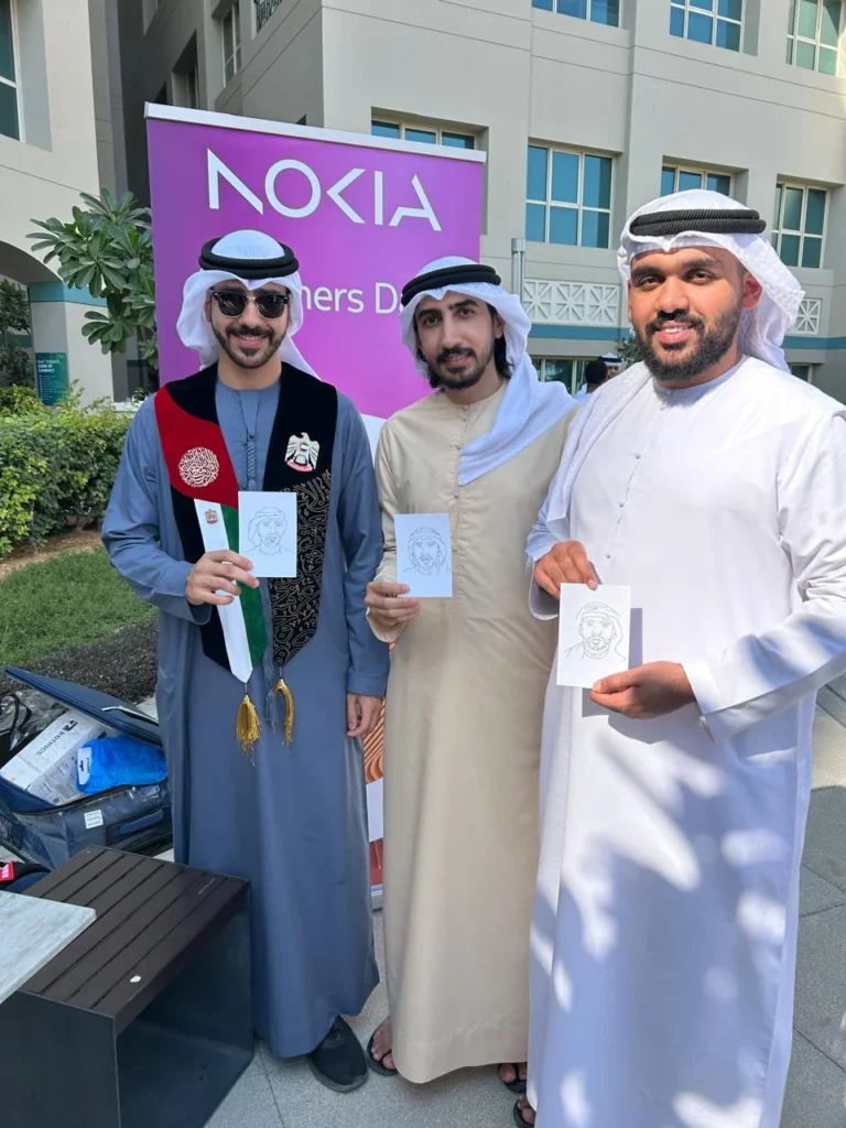 Sketchbot Rental in Dubai UAE - National Day UAE