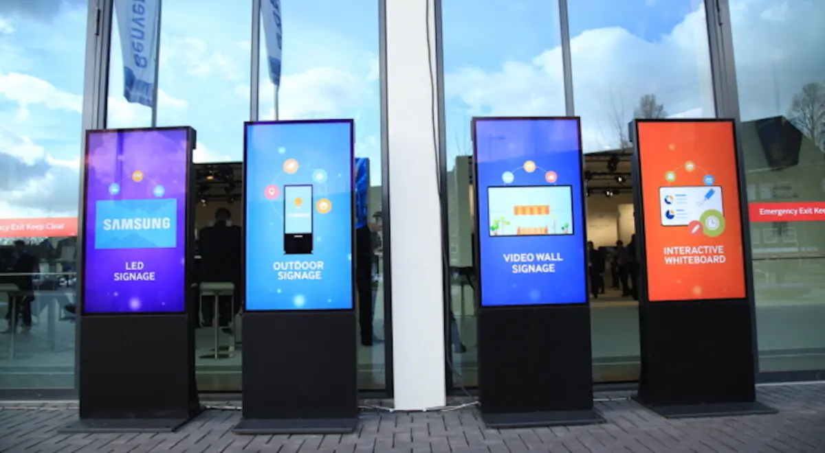 Digital Signage Rental 6 Indoor Digital Signage Display Rental