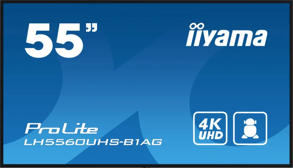 Monitor Rental 11 iiyama 55” 4K Display